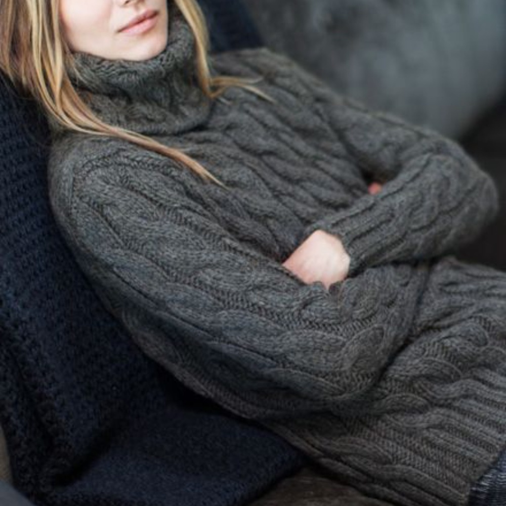 Emerson Fry Wool Alpaca Cableknit Chunky Sweater